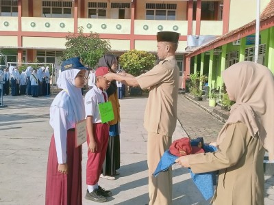 upacara penyambutan siswa baru 2023/2024