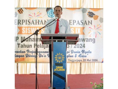 Sambutan Kepala Sekolah Bapak Tuflikhun, S.Pd.I