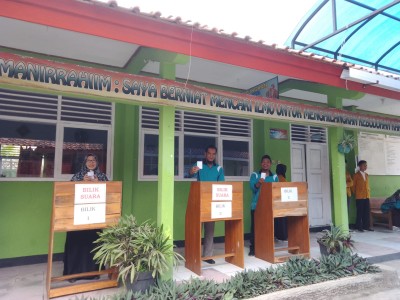 Pemilihan Ketua Osis/IPM SMP Muhammadiyah Jatilawang
