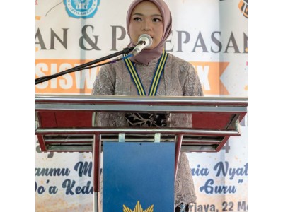 Ucapan Perpisahan Dari Pewakilan Kelas 9